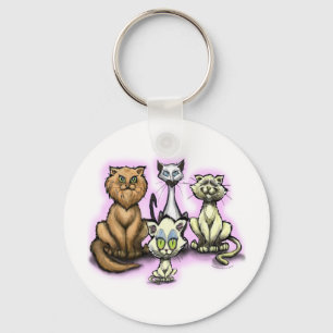Katzen Schlüsselanhänger