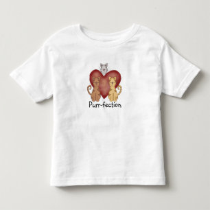 Katzen Schnurren-fection Kleinkind T-shirt