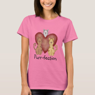 Katzen Schnurren-fection T-Shirts und Geschenke
