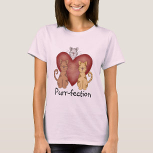 Katzen Schnurren-fection T-Shirts und Geschenke