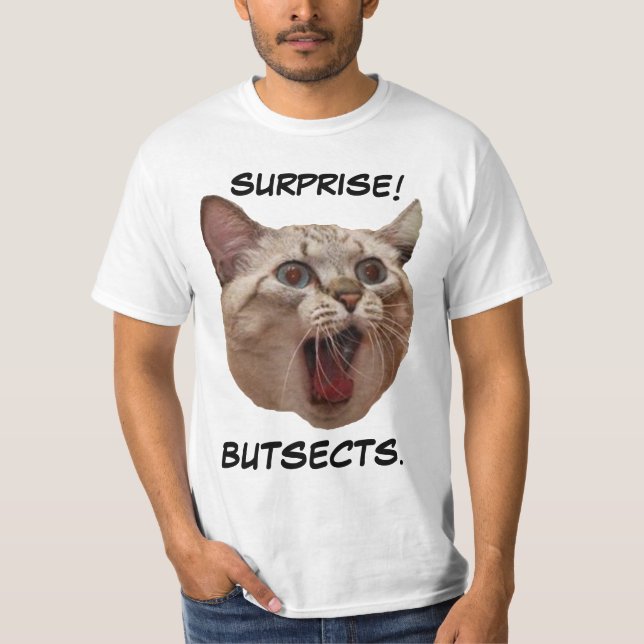 Katzen-Schrei Butsects T-Shirt (Vorderseite)