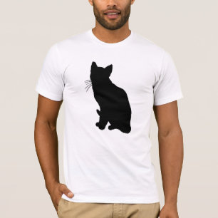 Katzen-Silhouette T-Shirt
