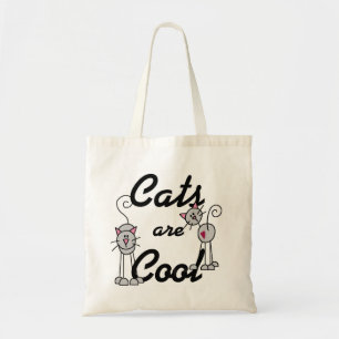 Katzen sind cool T-Shirts und Geschenke Tragetasche