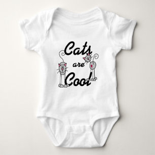 Katzen sind Coole Hemden und Geschenke Baby Strampler