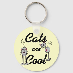 Katzen sind Coole Hemden und Geschenke Schlüsselanhänger