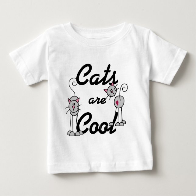 Katzen sind coole T-Shirts und Geschenke (Vorderseite)