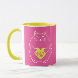 Katzen sind der Sonnenschein meiner Herz-Tasse Tasse