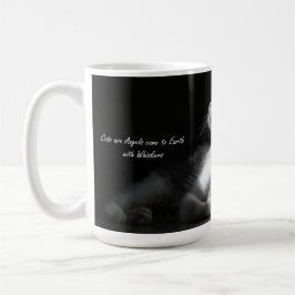 Katzen sind Engelchen Katzenkatze Tasse