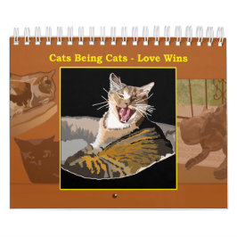 Katzen sind Katzen - Kalender - Liebe gewinnt