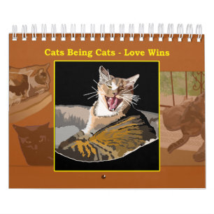 Katzen sind Katzen - Kalender - Liebe gewinnt