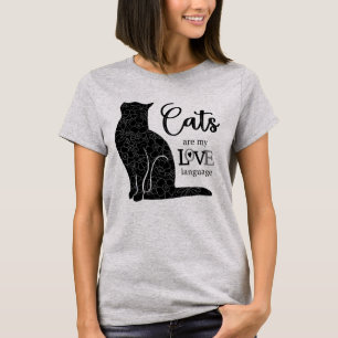 Katzen sind meine Liebessprache T-Shirt