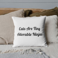 Katzen sind schöne Ninjas Personalisierte Zitate W