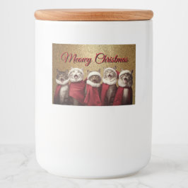 Katzen singen lebensmitteletikett