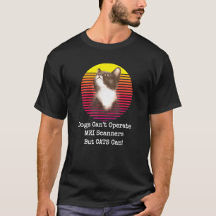Katzen Spaß Puppe für Katzenbesitzer und Retro Son T-Shirt
