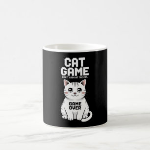 Katzen Spiel Schau Dir Die Katze Nicht An Über Lus Kaffeetasse