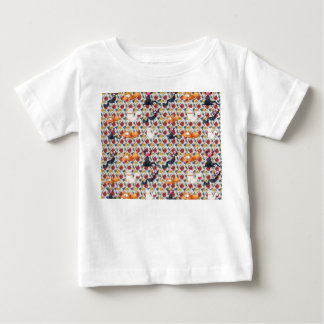 Katzen spielen frei lieblich baby t-shirt