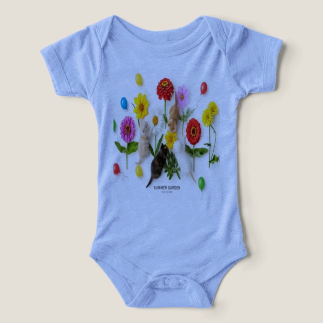 Katzen spielen mit Rosen (Design Vorderseite)