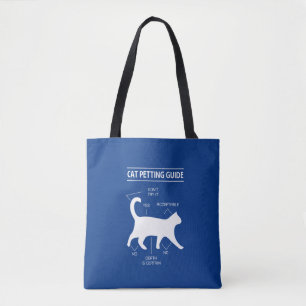 Katzen streicheln Katzenliebhaber Design Tasche