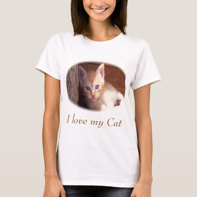 Katzen T-Shirt (Vorderseite)