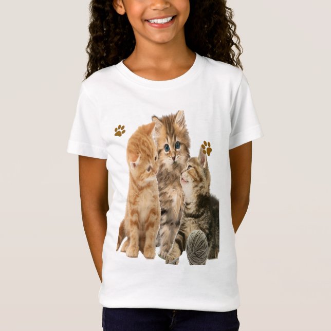 Katzen T-Shirt (Vorderseite)
