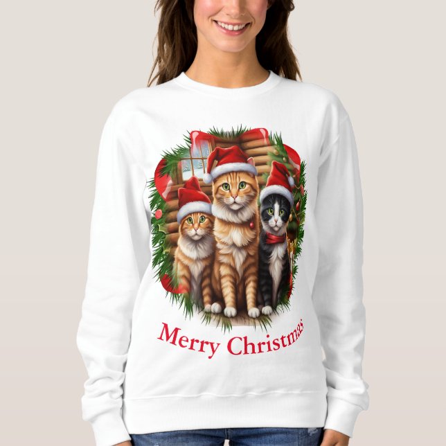 Katzen T - Shirt (Vorderseite)