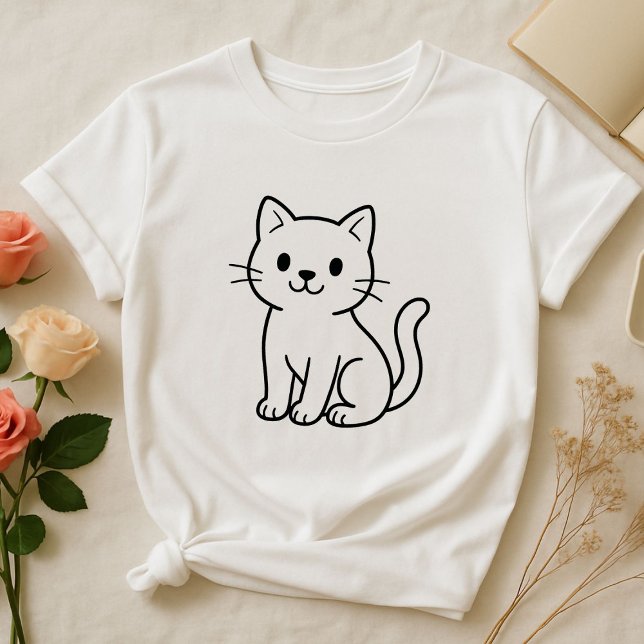 Katzen T - Shirt - künstlerische Katzenrüstung (Von Creator hochgeladen)