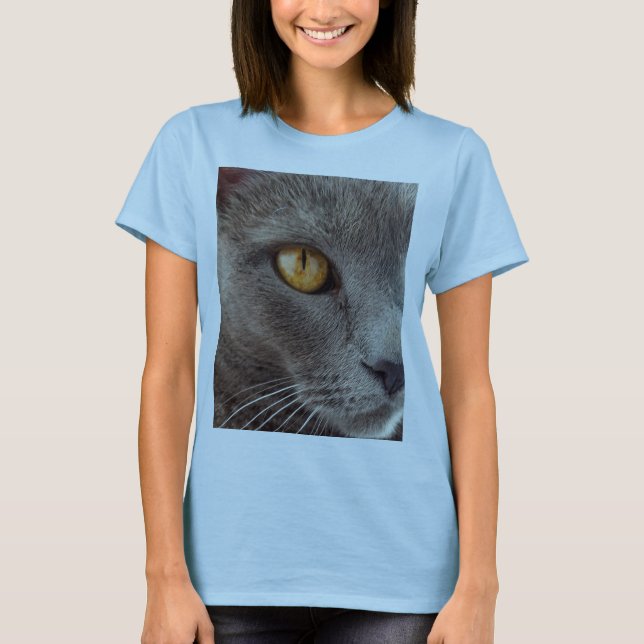 Katzen-T-Shirt T-Shirt (Vorderseite)