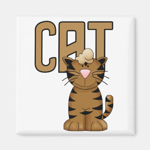 Katzen-T-Shirts und Geschenke Magnet