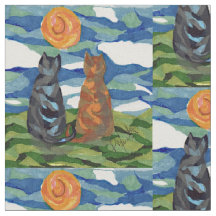 Katzen-Tag träumt Kunst