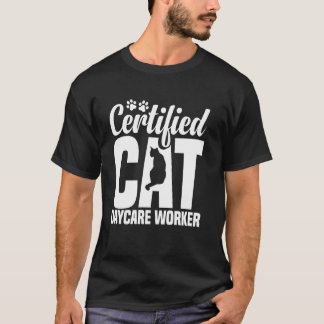 Katzen-Tagesstätte Kitten Tagesbetreuung Essential T-Shirt