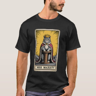 Katzen-Tarotkarte Zisch Majestät Katzenkratzbaum T T-Shirt