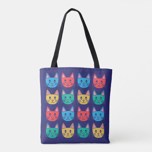 Katzen Tasche (Rückseite)