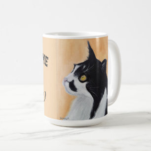 Katzen-Tasse du hast mich bei Miauen Kaffeetasse