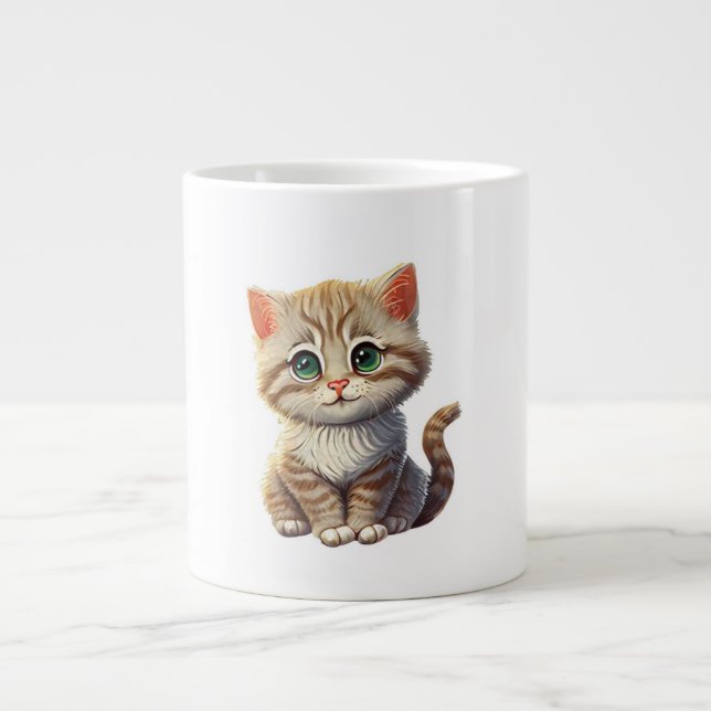 Katzen-Tasse  Jumbo-Tasse (Vorderseite)