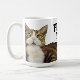 Katzen-Tasse streichel dich Kaffeetasse
