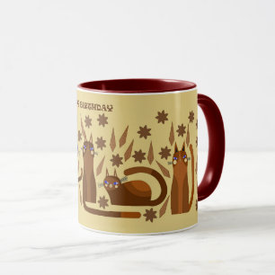 KATZEN-TASSE ZUM GEBURTSTAG TASSE