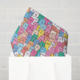 Katzen-Tissue-Papier, Decoupage-Kitty-Kätzchen Seidenpapier