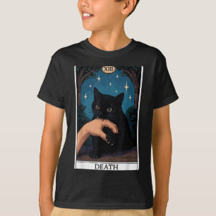 Katzen-Tod-Tarotkarte png T-Shirt