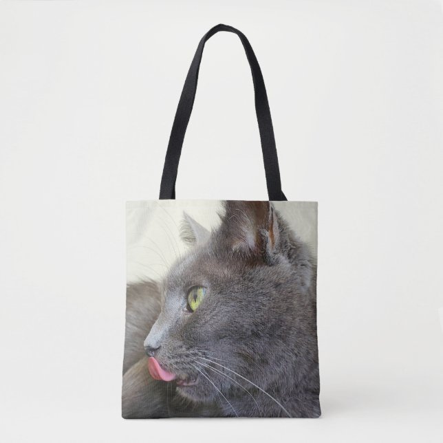 Katzen Totbeutel Tasche (Vorderseite)