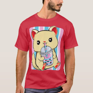Katzen trinken Boba LGBT-Q Transgender Pride Trans T-Shirt