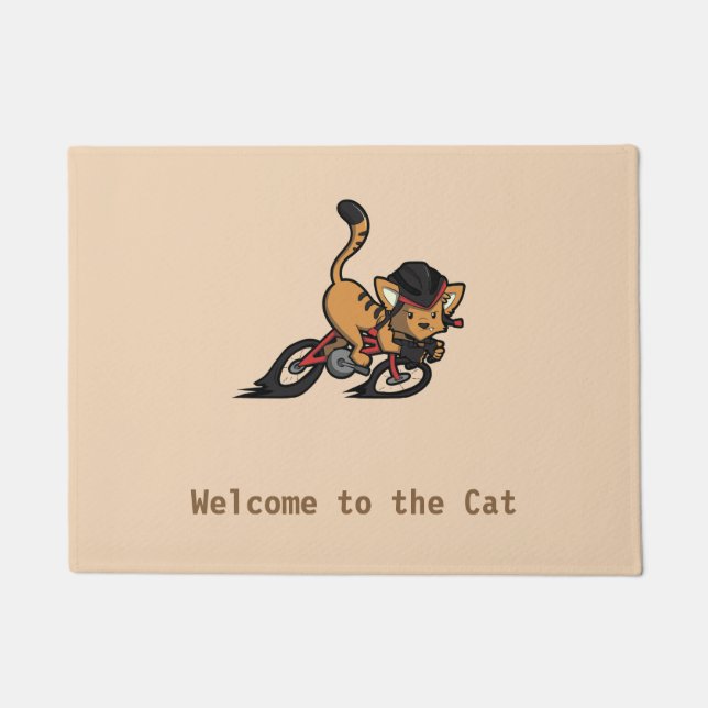 Katzen Türmatte (Vorderseite)