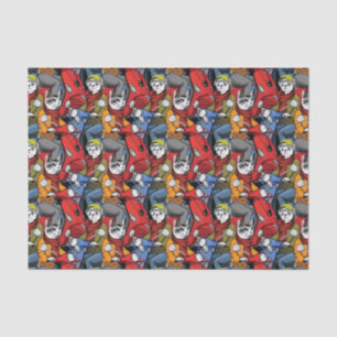 Katzen-u. Hunderoller-Muster Seidenpapier