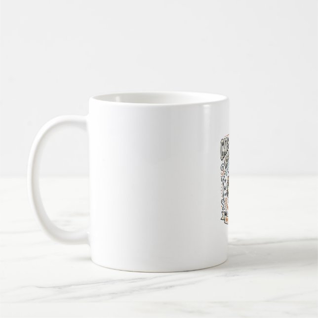 Katzen über Menschen Katze Introvertiert Antisozia Kaffeetasse (Links)