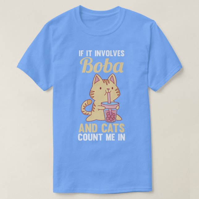Katzen und Bubble Tee 710 (Design vorne)