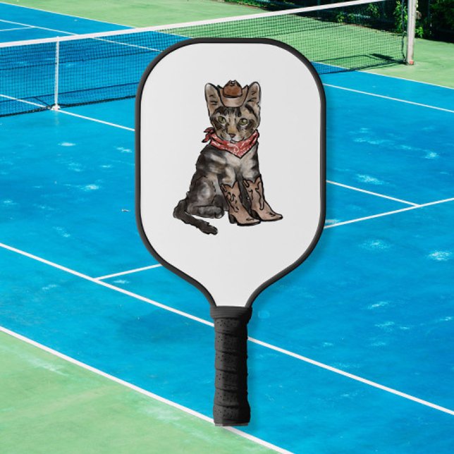 Katzen und Cowboys Pickleball Schläger (Von Creator hochgeladen)