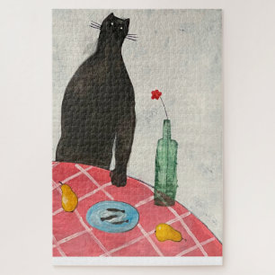 Katzen und Fische