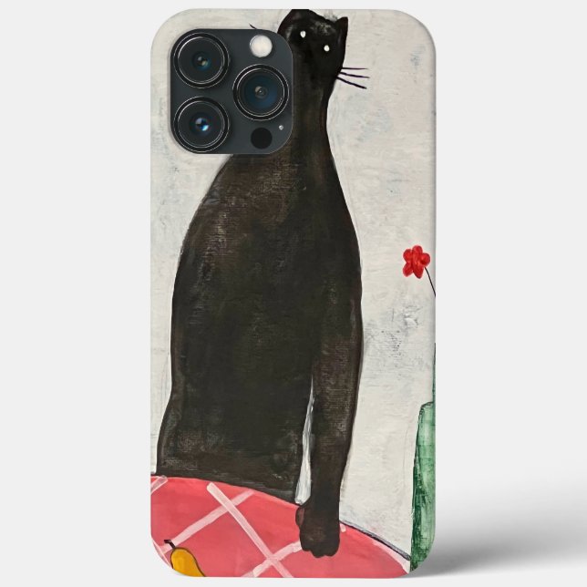 Katzen und Fische Case-Mate iPhone Hülle (Rückseite)