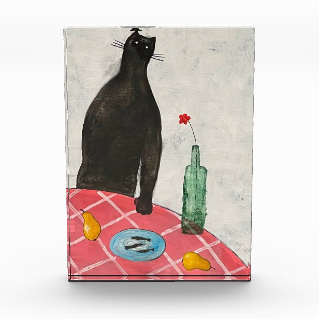 Katzen und Fische Fotoblock (Vorderseite)