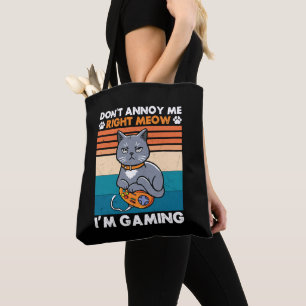 Katzen und Gaming für das Cat Lover Gamer Video Ga Tasche