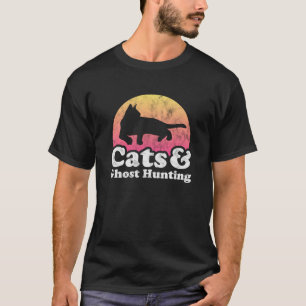 Katzen und Geisterjagd Männer oder Frauen Katze un T-Shirt